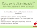 Gli aminoacidi essenziali, non essenziali e ramificati sono i mattoni delle proteine. Scopri a cosa servono gli aminoacidi per il tuo corpo.