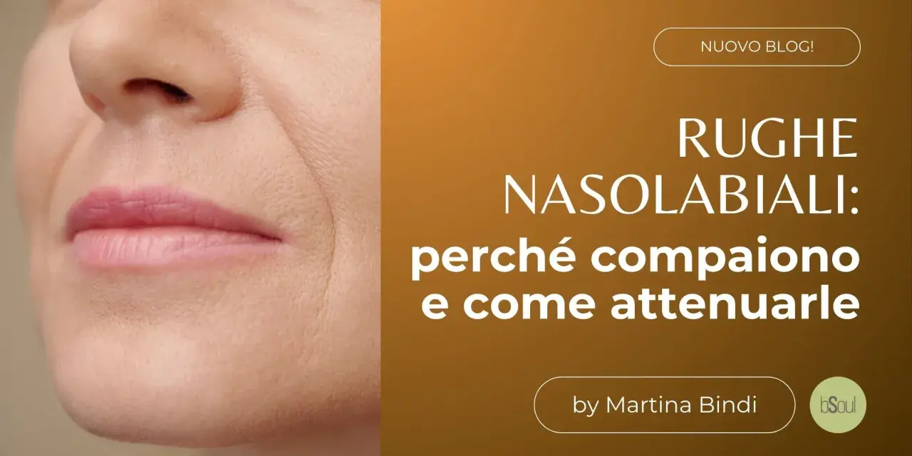 Primo piano su rughe naso labiali. Scopri i rimedi della nonna e come attenuarle con il nuovo blog!