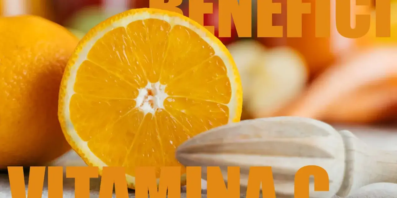 Arance fresche e spremiagrumi: scopri a cosa serve la vitamina C per il tuo benessere.