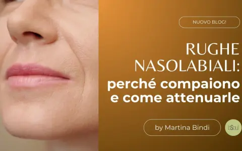 Primo piano su rughe naso labiali. Scopri i rimedi della nonna e come attenuarle con il nuovo blog!