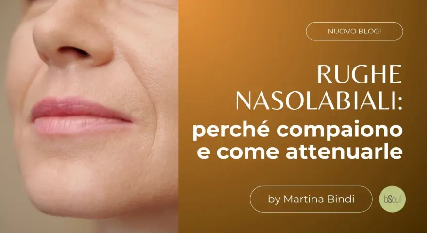 Primo piano su rughe naso labiali. Scopri i rimedi della nonna e come attenuarle con il nuovo blog!
