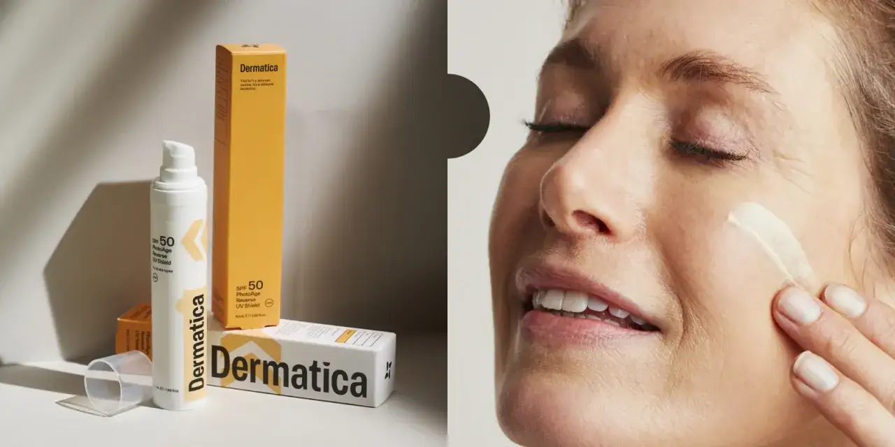 Protezione solare SPF 50 per contrastare macchie bianche e mancanza di melanina sulla pelle dopo il sole.